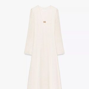 Zara crochet dress